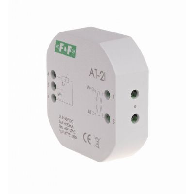 F&F analogowy przetwornik temperatury – prądowy [4-20mA]; PDT Max-AT-2I (Max-AT-2I)